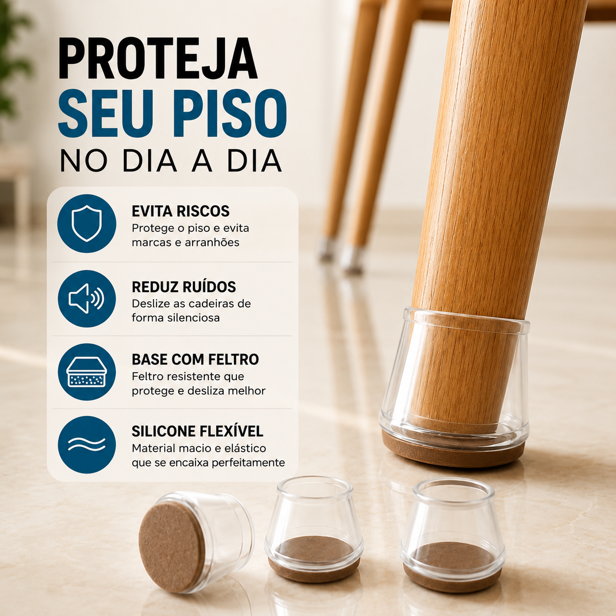 Protetor de cadeira 360° ProtegeLar