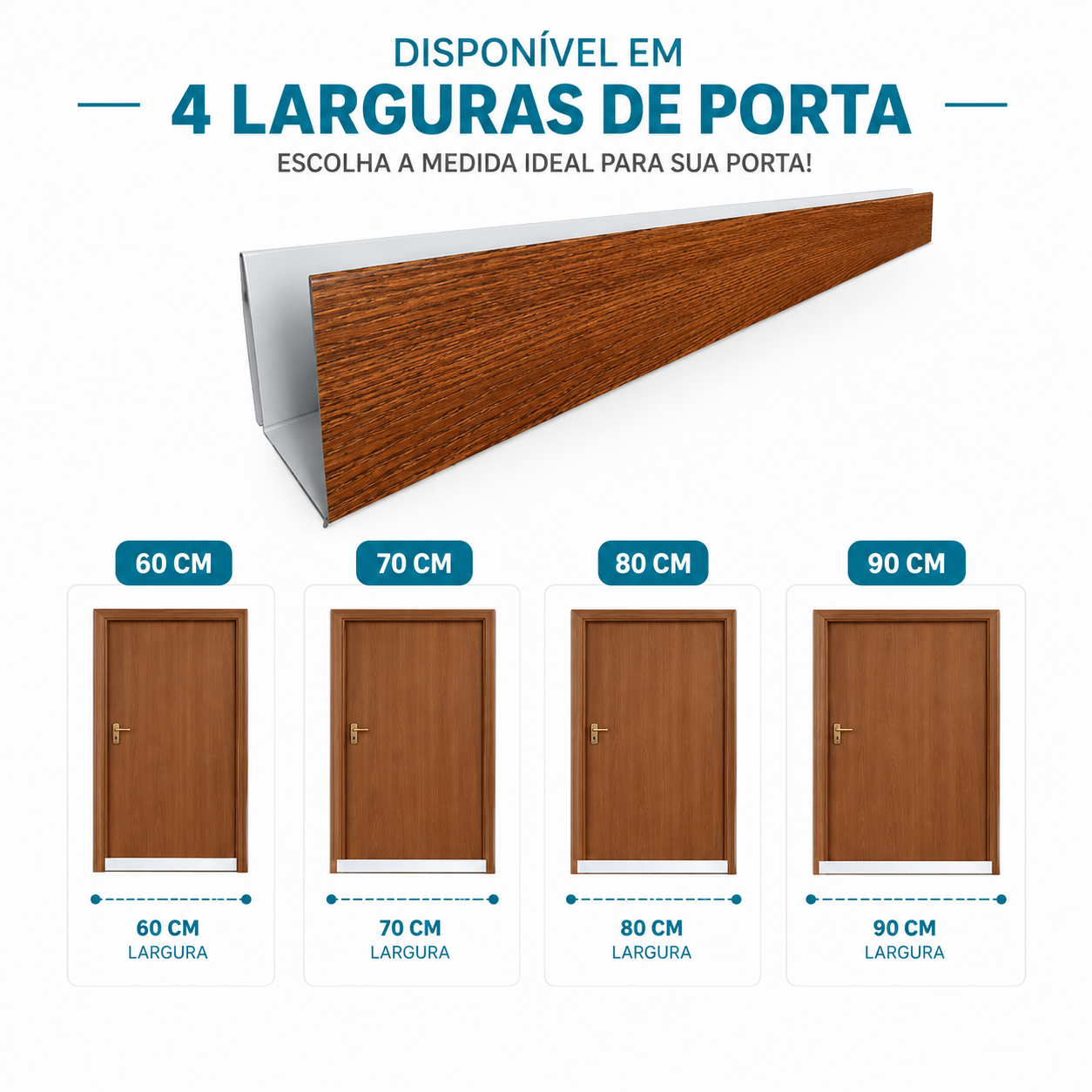 Protetor de Porta ProtegeLar (Compre 1 Leve 2)