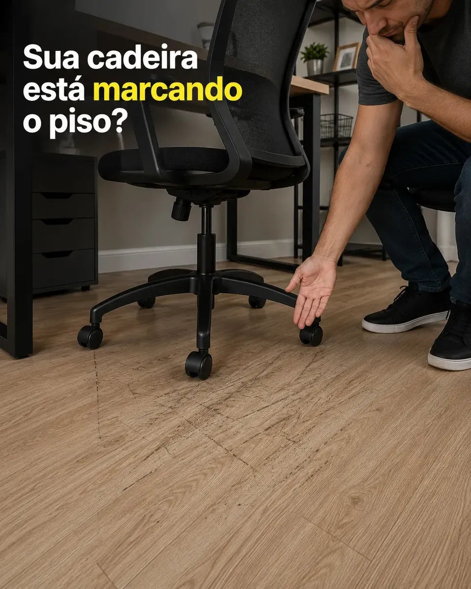 Película Protetora de Piso para Cadeira de Escritório