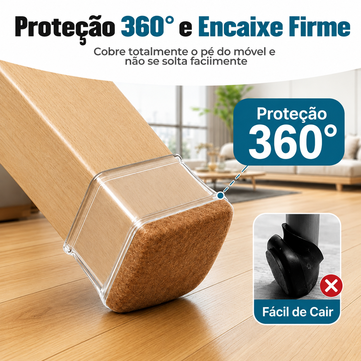 Protetor de cadeira 360° ProtegeLar