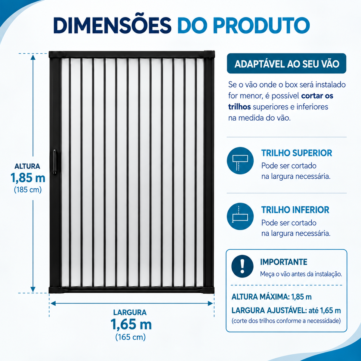 BoxFlex™ Retrátil Sanfonado PVC ProtegeLar