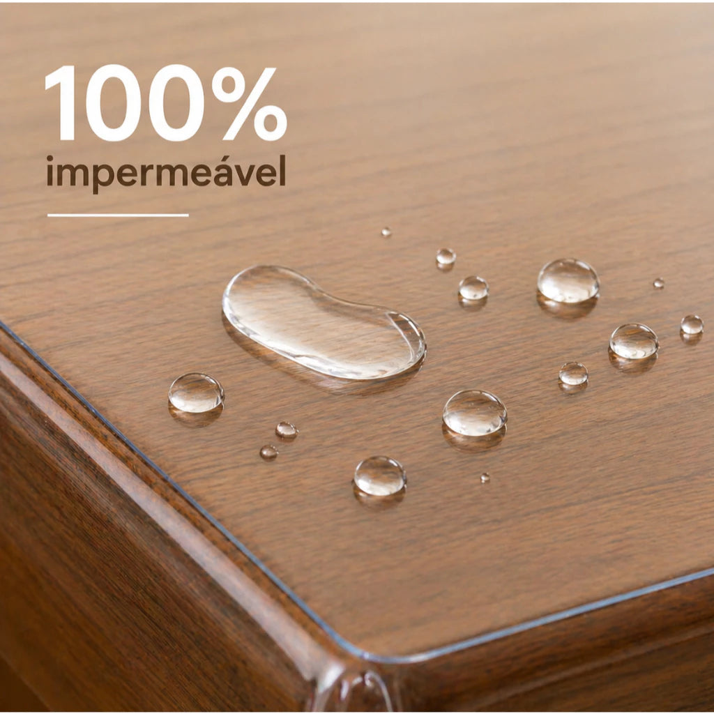 Película Protetora Transparente para Mesa